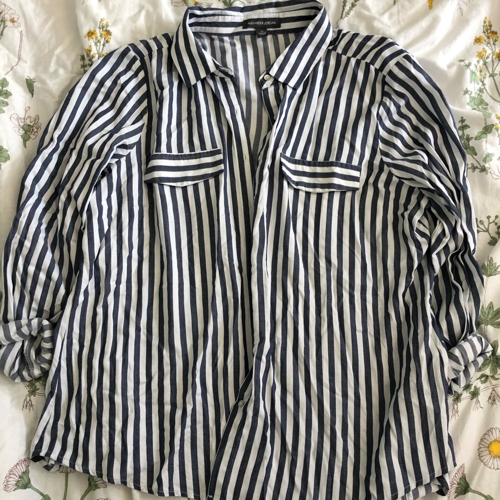 super cute button up blouse :)